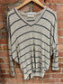NESSA V STRIPE TOP